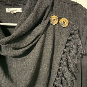 Maurices Charcoal Knit Sweater